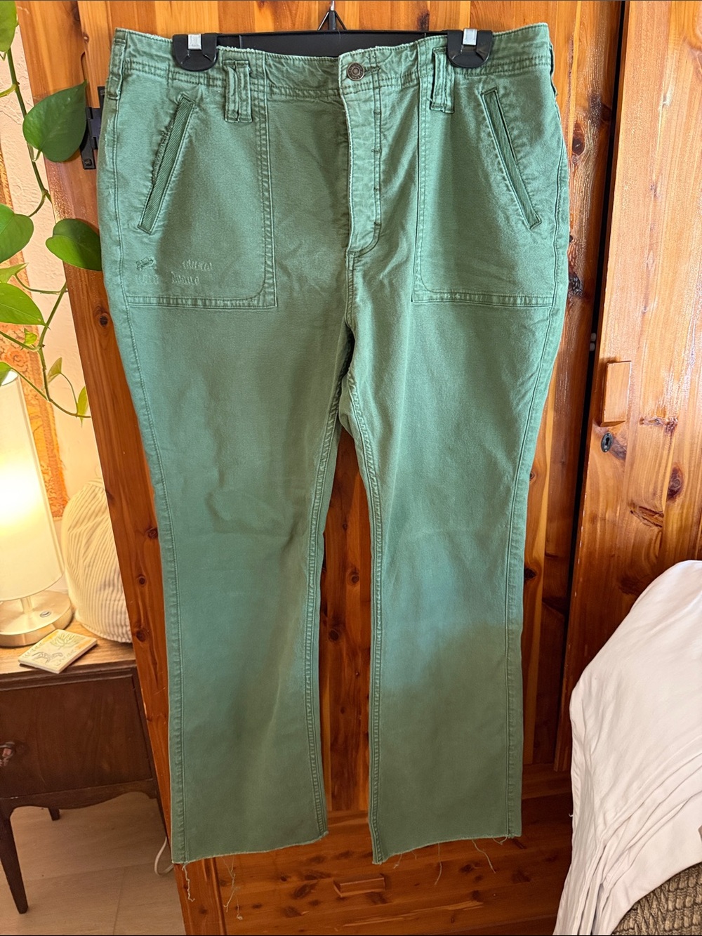 Pilcro / Anthropologie Women’s Green Casual Utility Pants